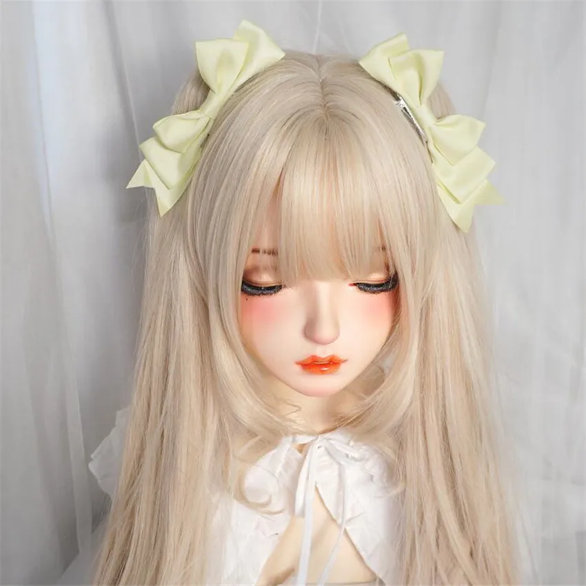 Tie Bar Clip - Kawaii Lolita Girl Bow Hair Side