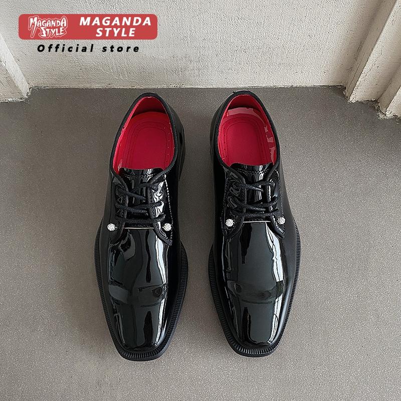 Formal Men Daily Wear Shoes - New Derby leather shoes for men's