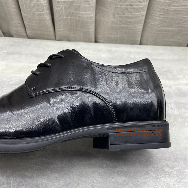 Men's Black Leather Oxford Sho - đánh giá và giá Formal Men Daily Wear Shoes