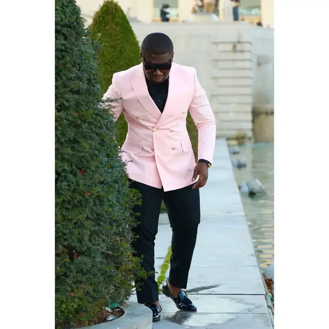 Double Breasted Men Suits Slim - đánh giá và giá Men Formal Wear Modern