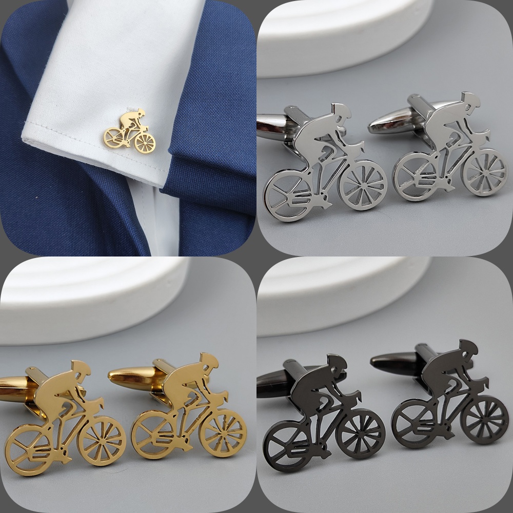 Bicycle racer gold-plated cuff - đánh giá và giá Men'S Formal Wear Ties