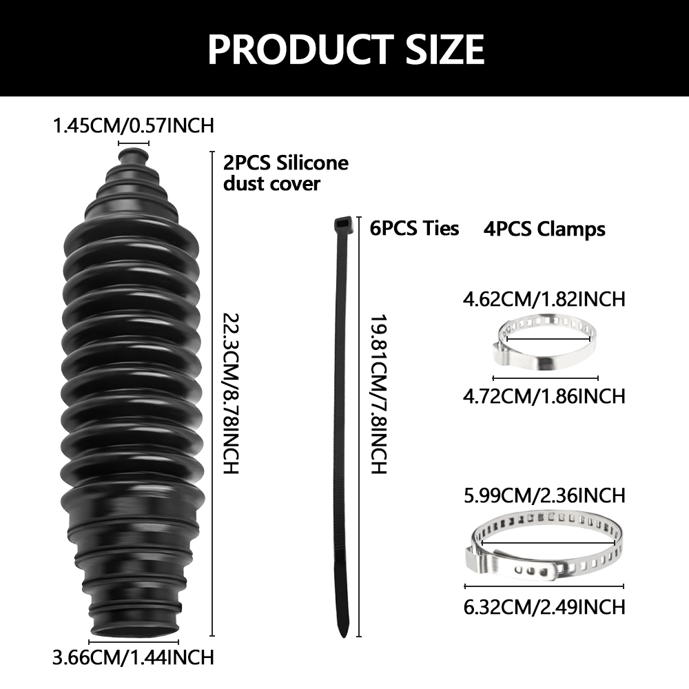 Car Inner Tie Rod Boot Kit, Ra - đánh giá và giá Tie Bar Clip