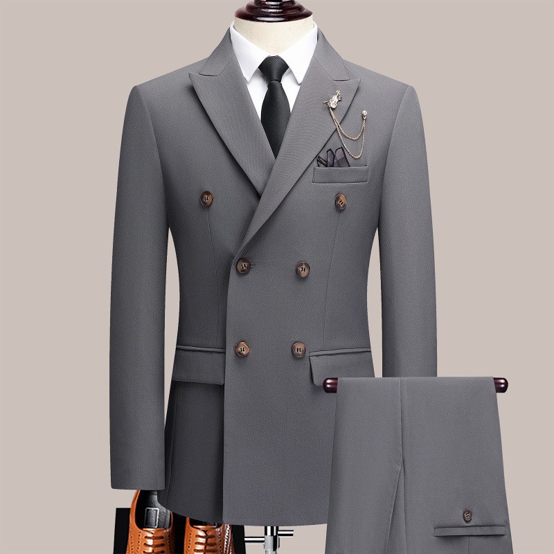 Men Suit Set Luxury Deep White - đánh giá và giá Men'S Formal Dinner Wear