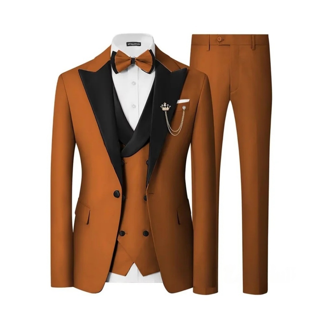 Men's Slim Fit 3 Piece Tuxedo  - đánh giá và giá Men'S Formal Dinner Wear