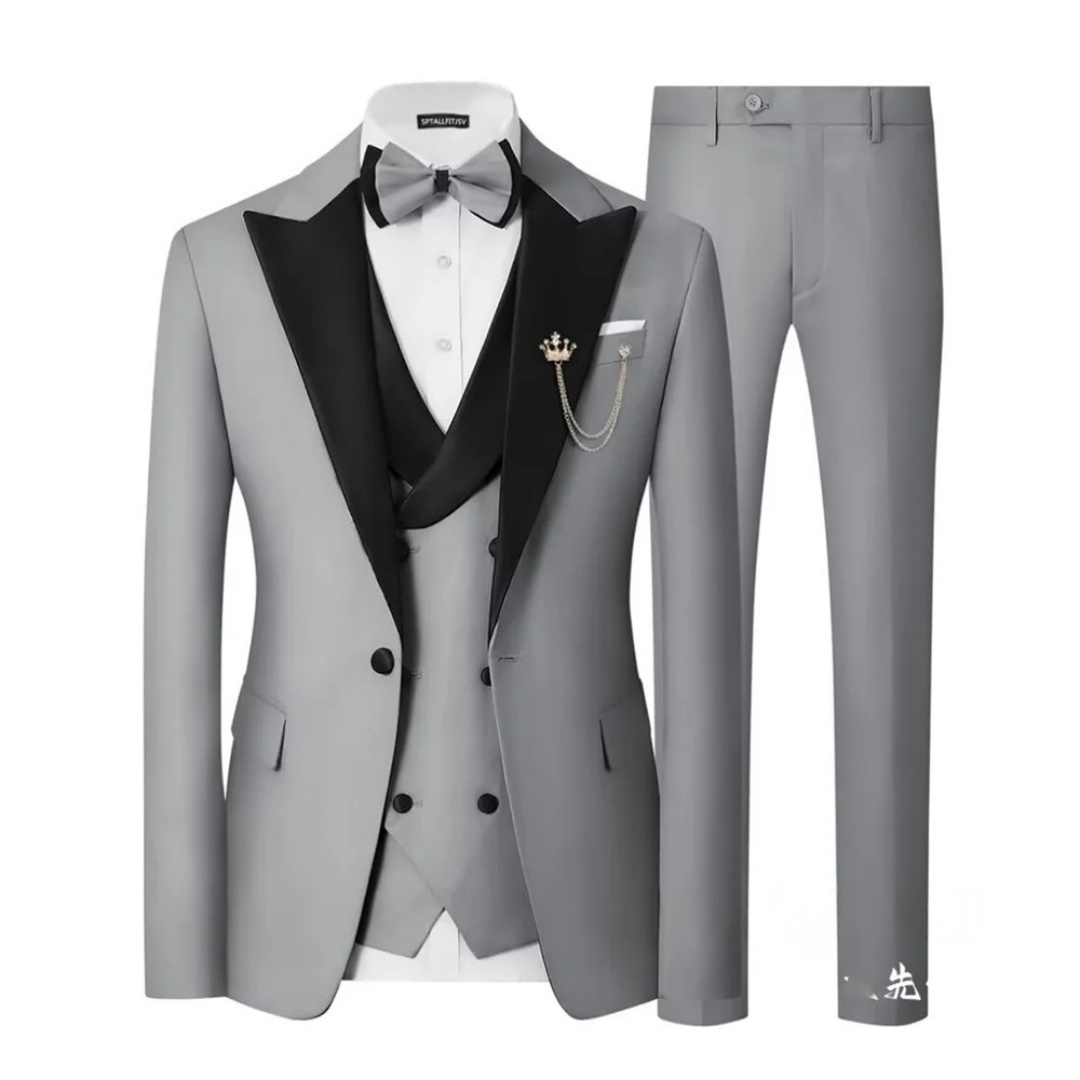 Men's Slim Fit 3 Piece Tuxedo  - đánh giá và giá Men'S Formal Dinner Wear