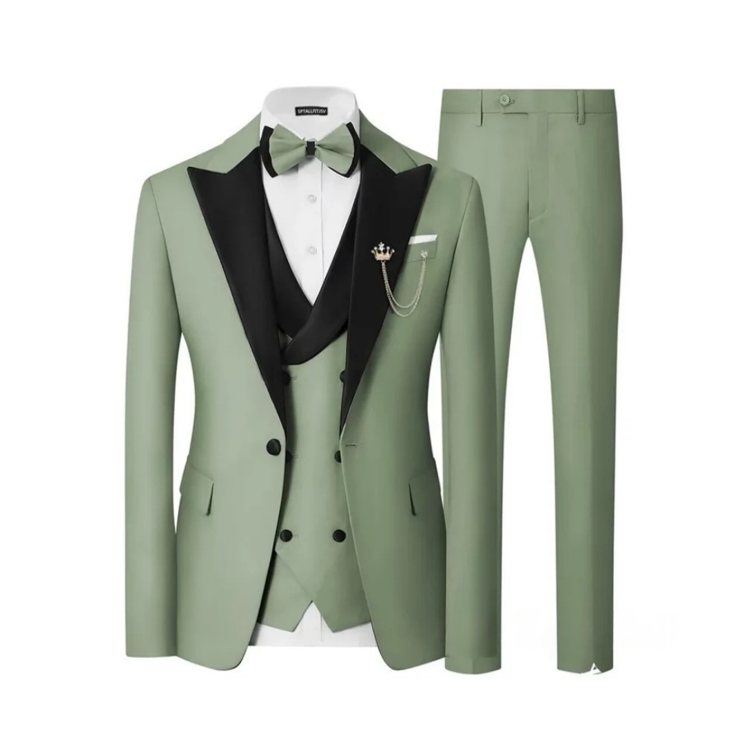Men's Slim Fit 3 Piece Tuxedo  - đánh giá và giá Men'S Formal Dinner Wear