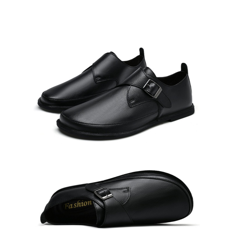 Men'S Leather Munk Shoes Fashi - đánh giá và giá Formal Men Daily Wear Shoes