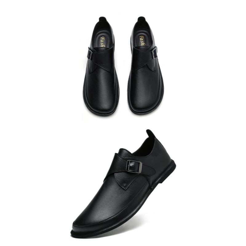 Men'S Leather Munk Shoes Fashi - đánh giá và giá Formal Men Daily Wear Shoes