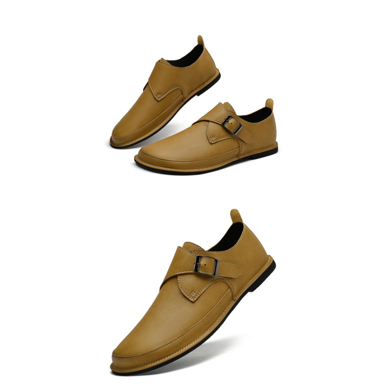 Men'S Leather Munk Shoes Fashi - đánh giá và giá Formal Men Daily Wear Shoes