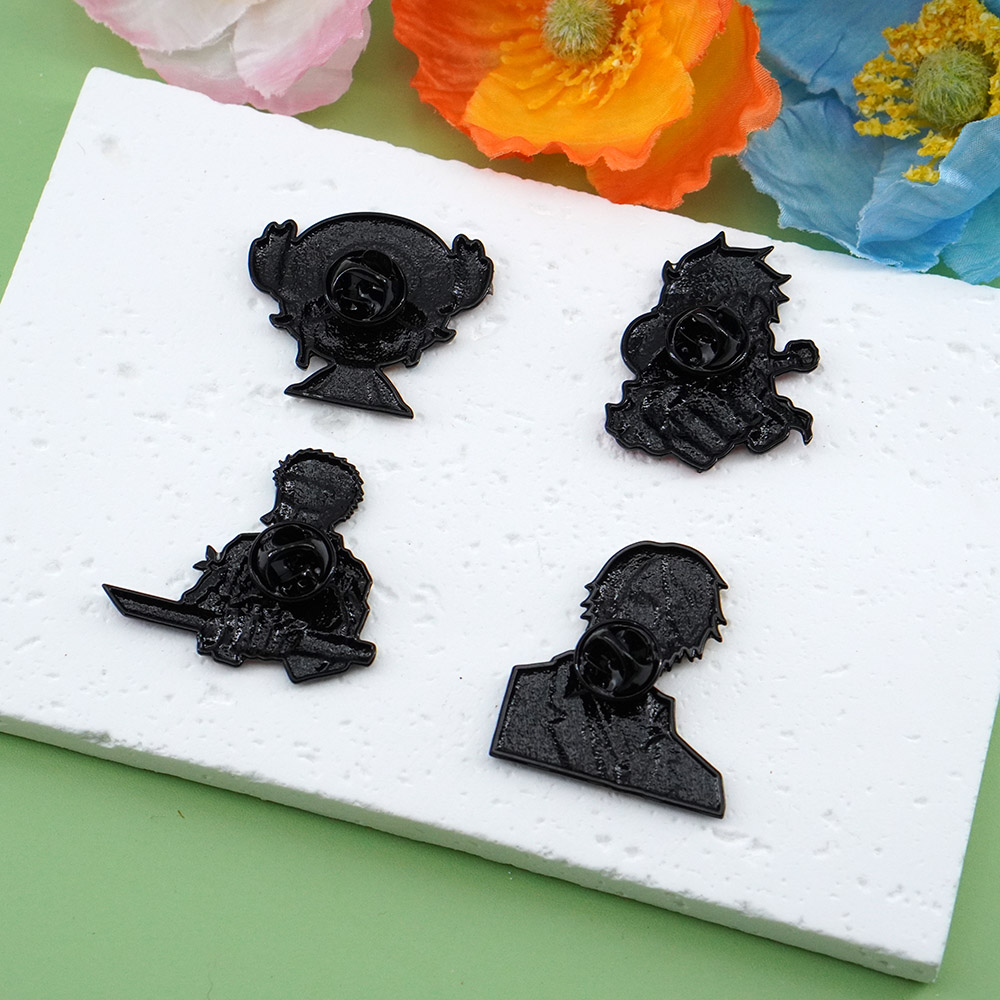 4Pcs Cartoon ONE PIECE Luffy B - đánh giá và giá Tuxedo Lapel Pin