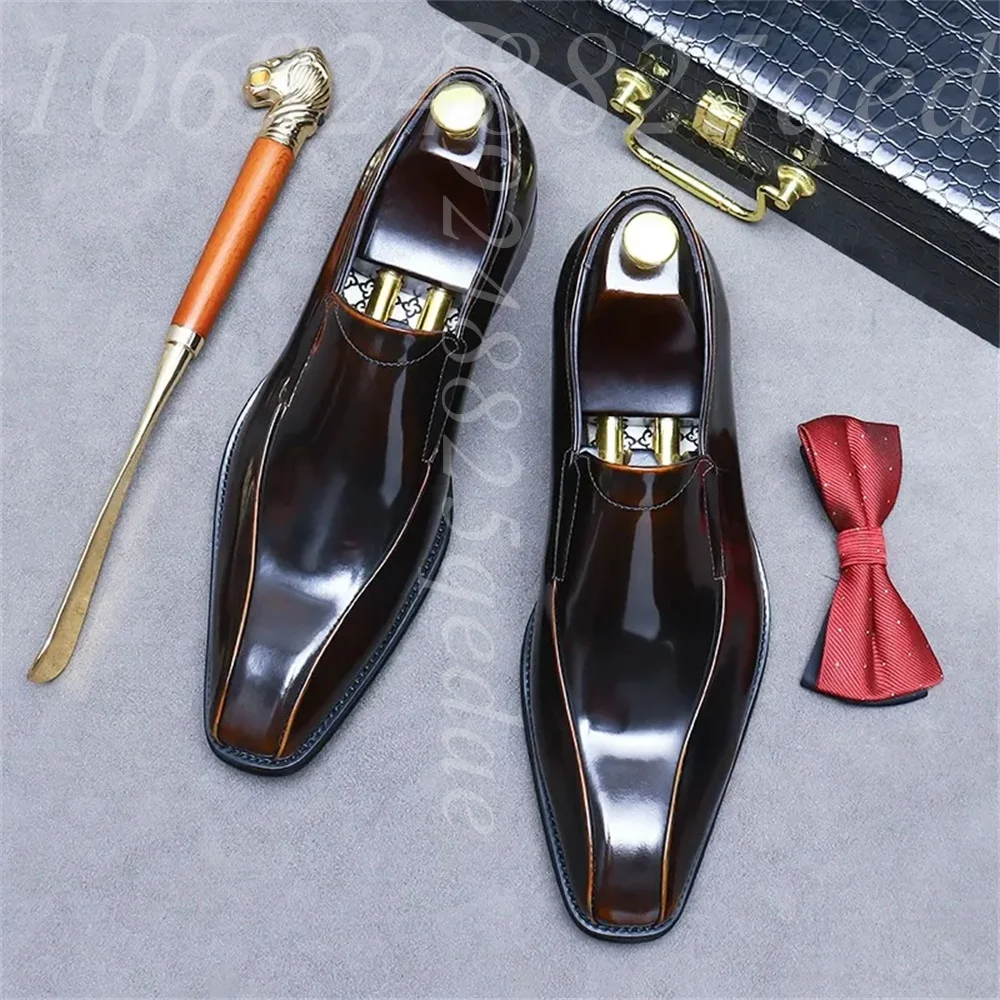 Men's Handmade Vintage Lace-Up - đánh giá và giá Formal Men Daily Wear Shoes