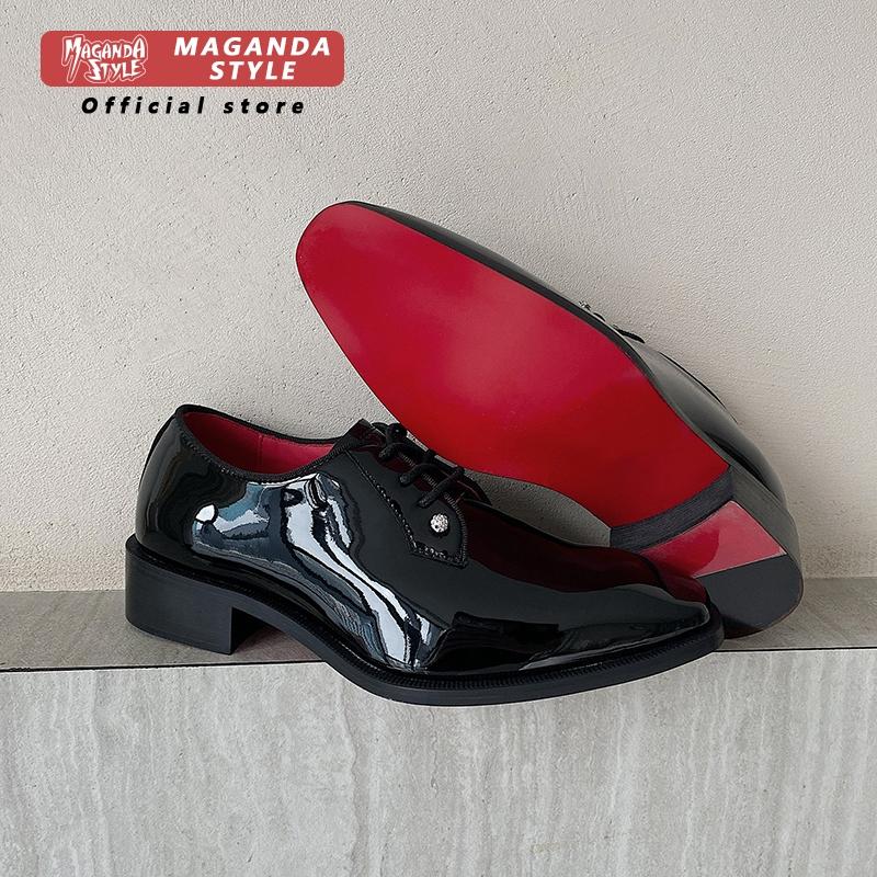 New Derby leather shoes for me - đánh giá và giá Formal Men Daily Wear Shoes