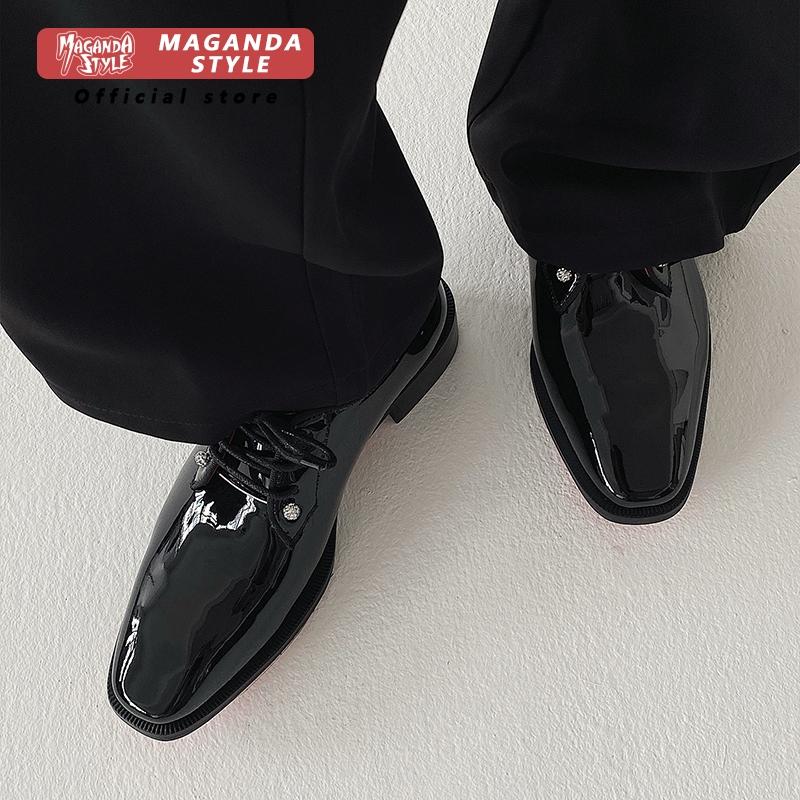 New Derby leather shoes for me - đánh giá và giá Formal Men Daily Wear Shoes