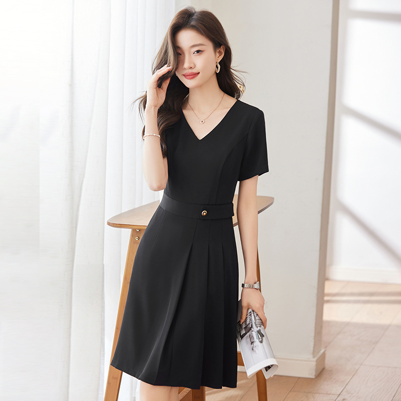 Summer NewVCollared Dress for  - đánh giá và giá Dress Pant Flat Front