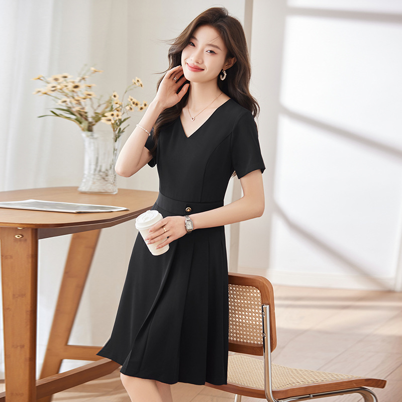 Summer NewVCollared Dress for  - đánh giá và giá Dress Pant Flat Front