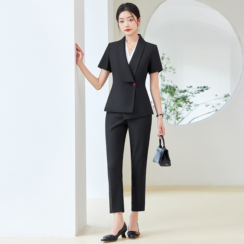 2025Summer New Short Sleeve Su - đánh giá và giá Dress Pant Flat Front