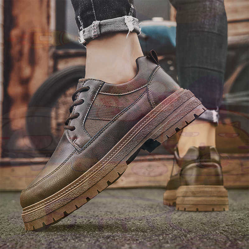 Dark Natural Leather Fashion T - đánh giá và giá Formal Upper Wear Men
