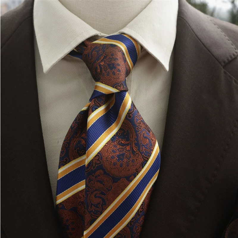 New Trendy Navy Brown Neckties - đánh giá và giá Men'S Formal Wear Ties