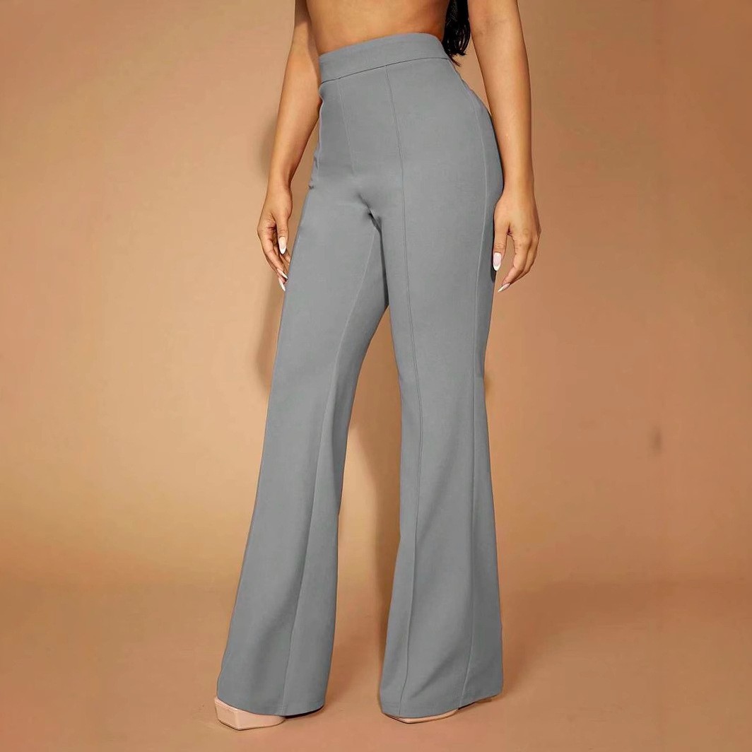 Summer Women's Pants High Wais - đánh giá và giá Dress Pant Flat Front