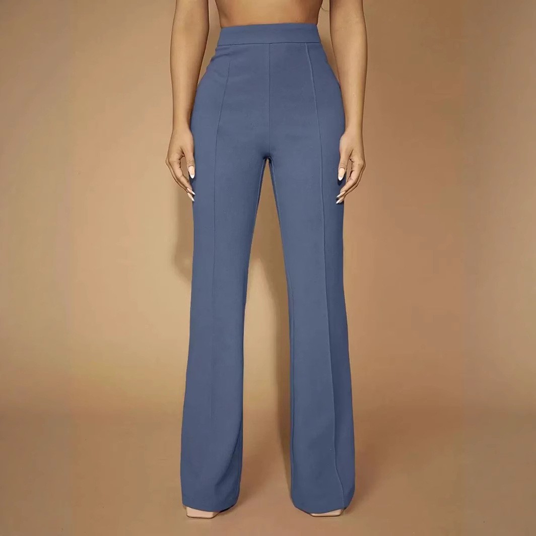 Summer Women's Pants High Wais - đánh giá và giá Dress Pant Flat Front