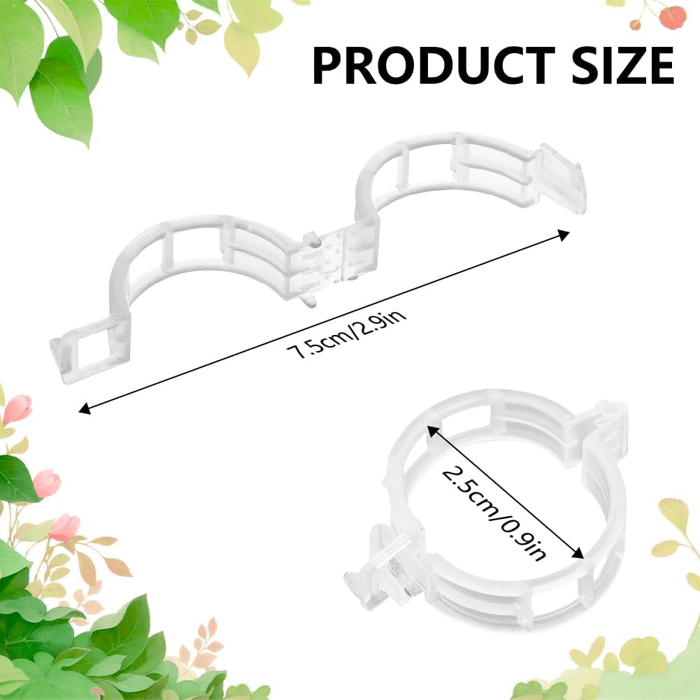 100PCS Plant Support Clips Reu - đánh giá và giá Tie Bar Clip