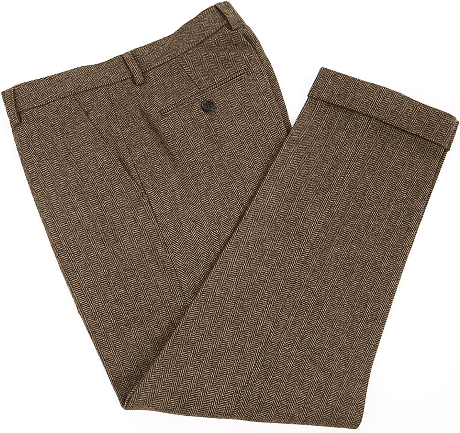 Herringbone Tweed Dress Pants  - đánh giá và giá Dress Pant Flat Front
