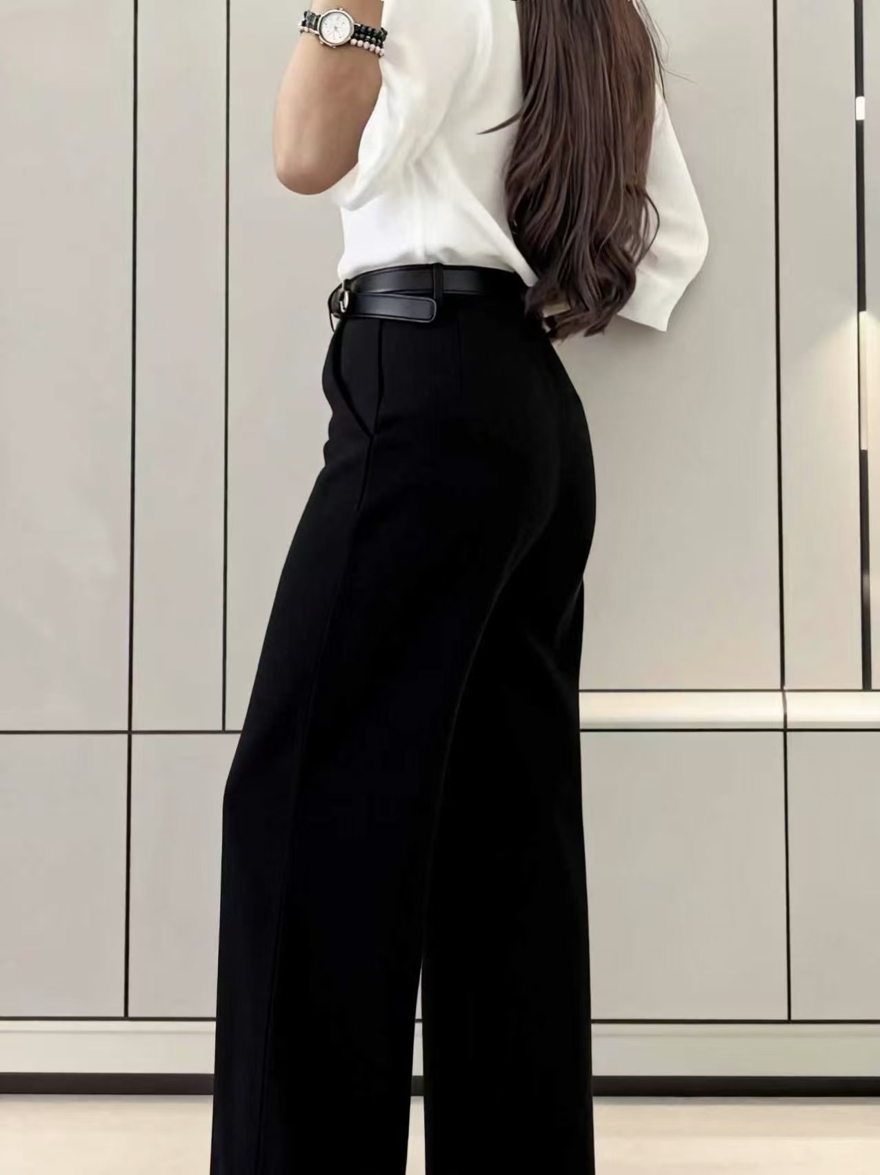High Rise Front Dart Pleated P - đánh giá và giá Dress Pant Flat Front