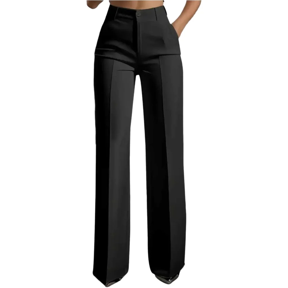 Women's High Waisted Wide Leg  - đánh giá và giá Dress Pant Flat Front