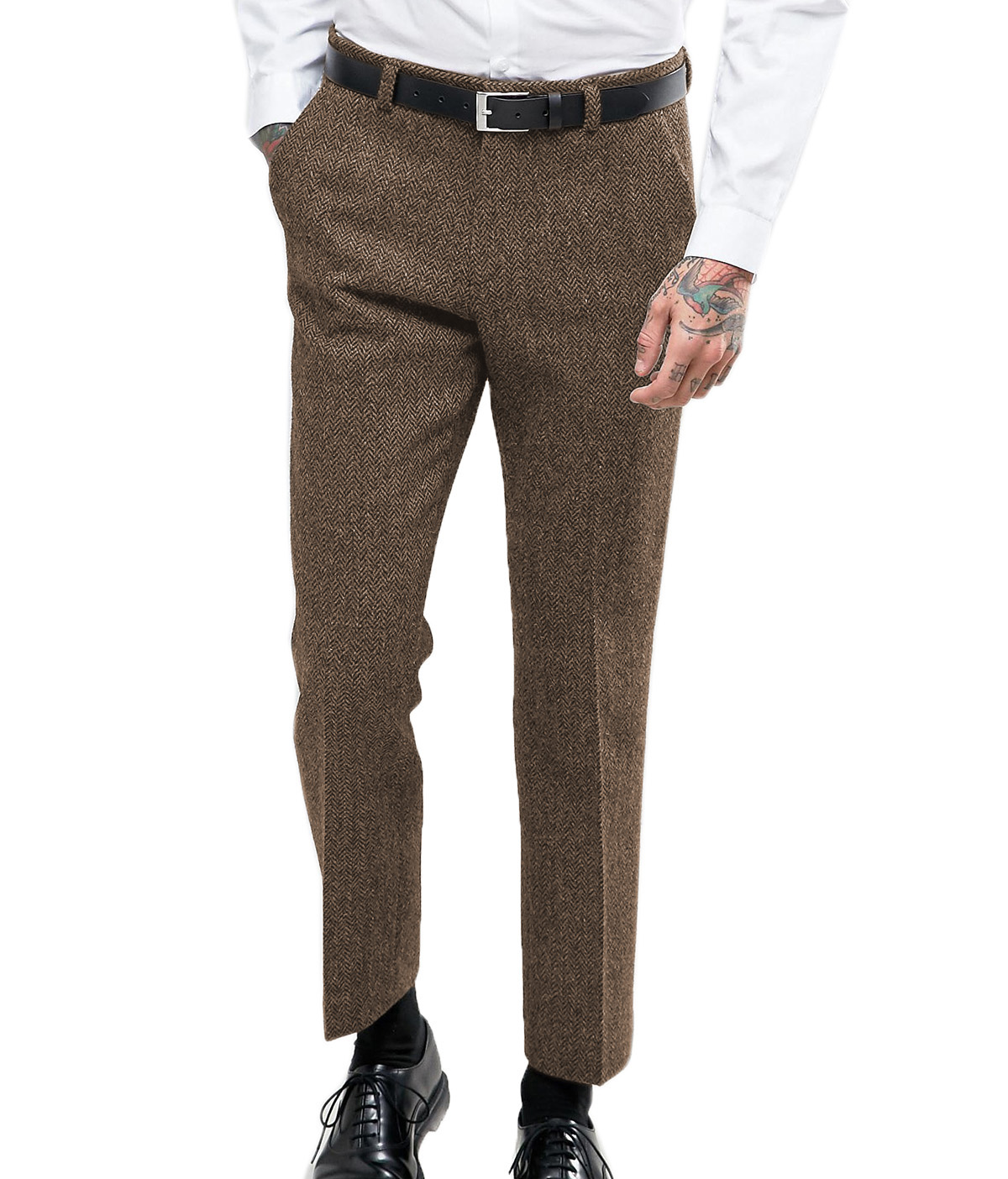 Nam Kinh Doanh Chính Thức Phù  - đánh giá và giá Dress Pant Flat Front