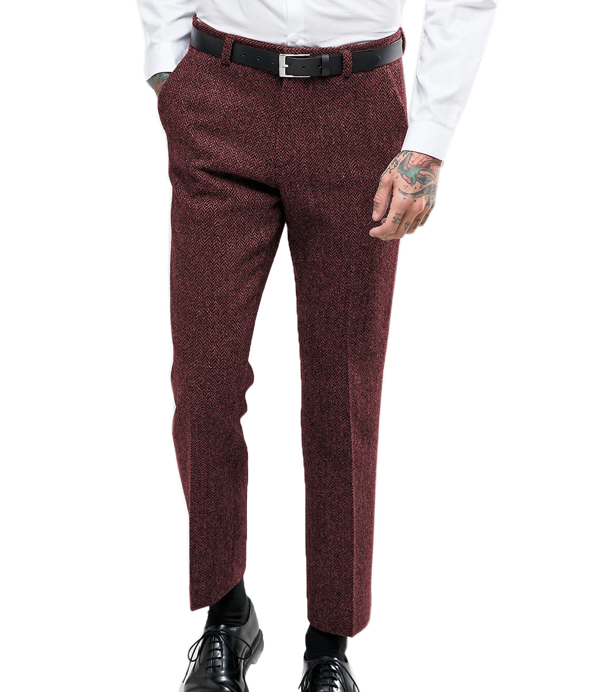 Nam Kinh Doanh Chính Thức Phù  - đánh giá và giá Dress Pant Flat Front