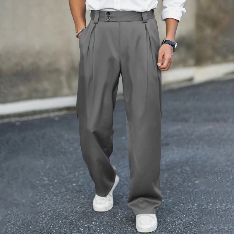 Men’s Wide Leg Dress Pants Hig - đánh giá và giá Dress Pant Flat Front