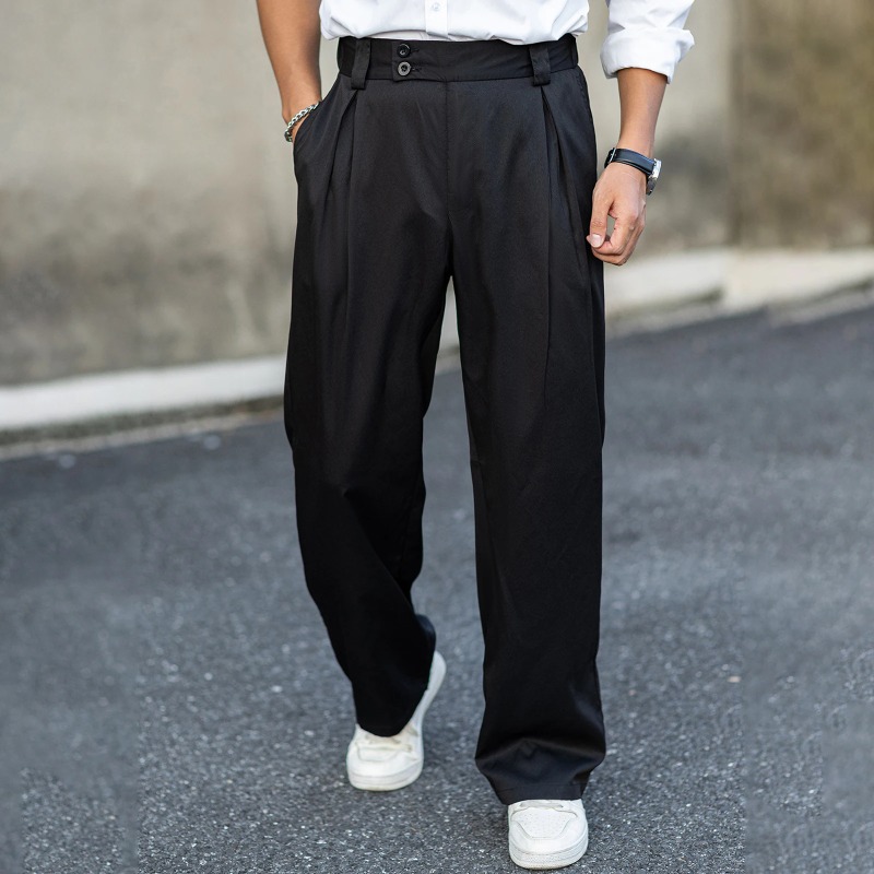 Men’s Wide Leg Dress Pants Hig - đánh giá và giá Dress Pant Flat Front