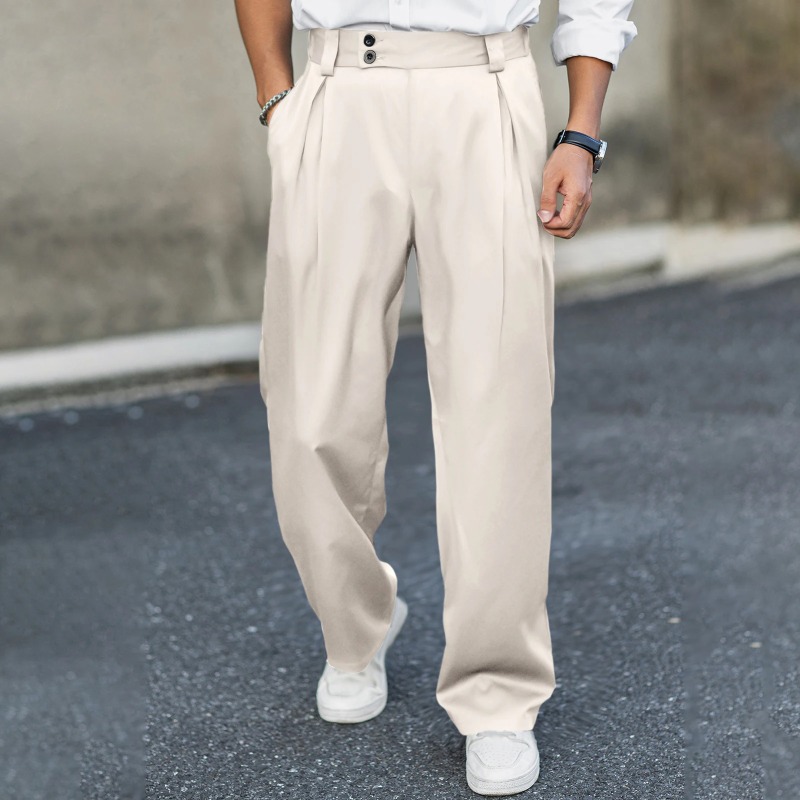 Men’s Wide Leg Dress Pants Hig - đánh giá và giá Dress Pant Flat Front
