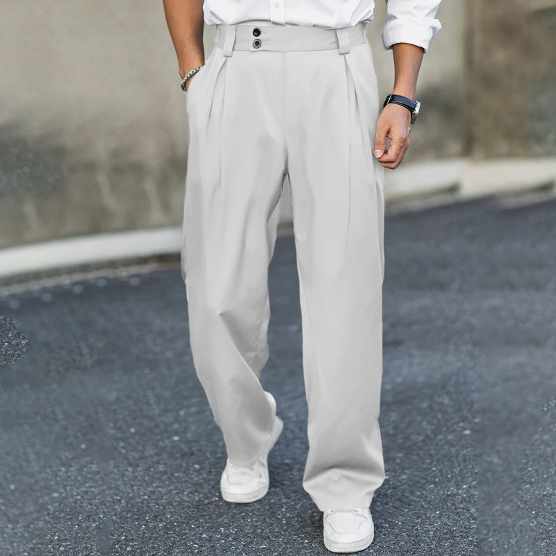 Men’s Wide Leg Dress Pants Hig - đánh giá và giá Dress Pant Flat Front