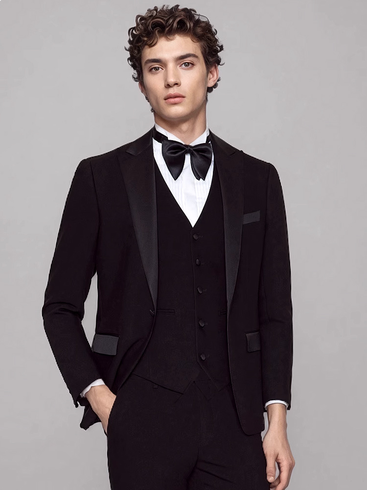 Mens Suits Set Luxury Black Fo - đánh giá và giá Men'S Formal Dinner Wear