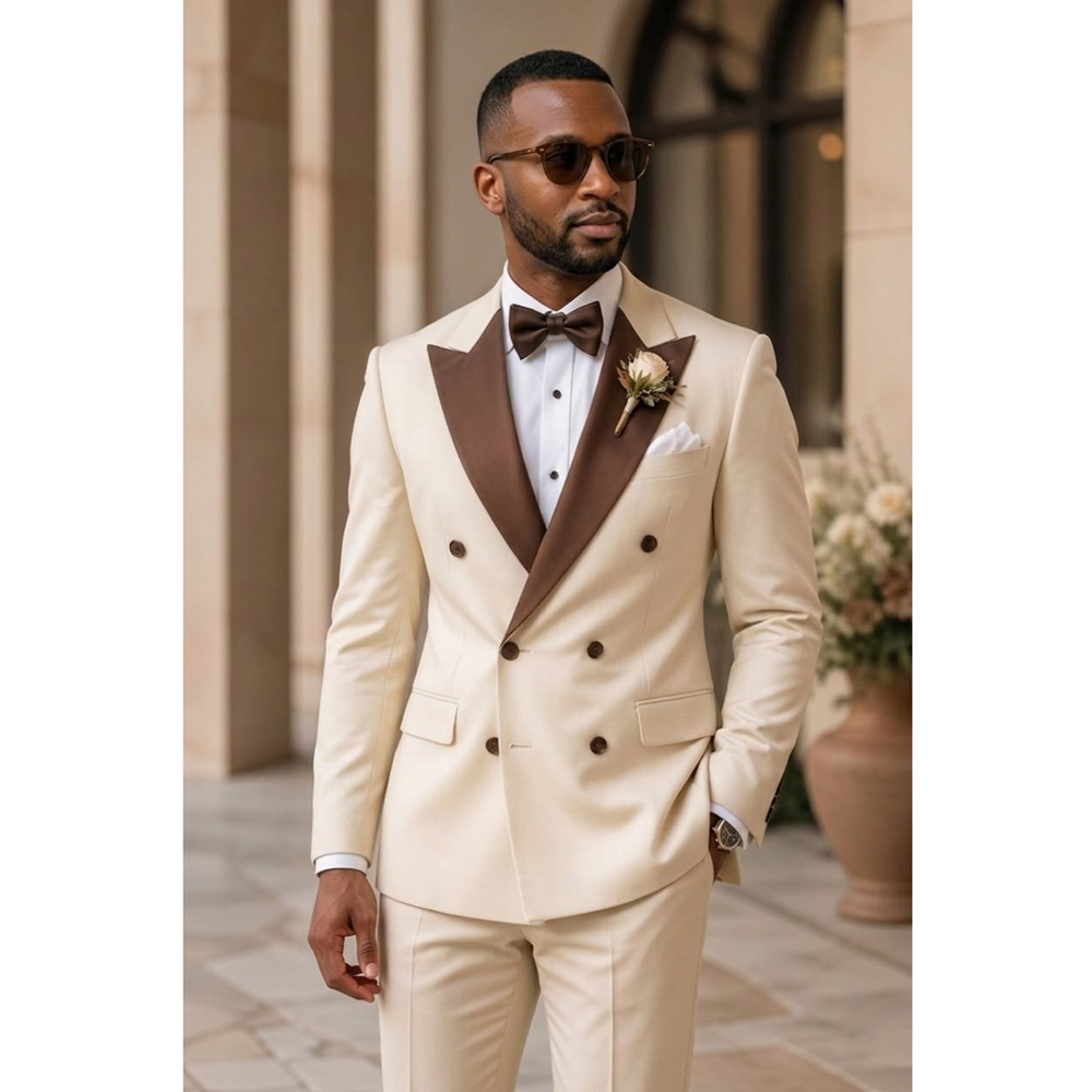 Men Double Breasted Tuxedo Sui - đánh giá và giá Men Formal Wear Modern